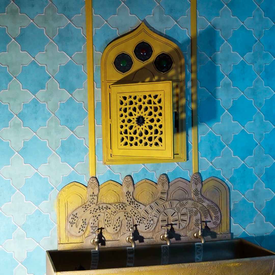 Aladdin trappe secrète