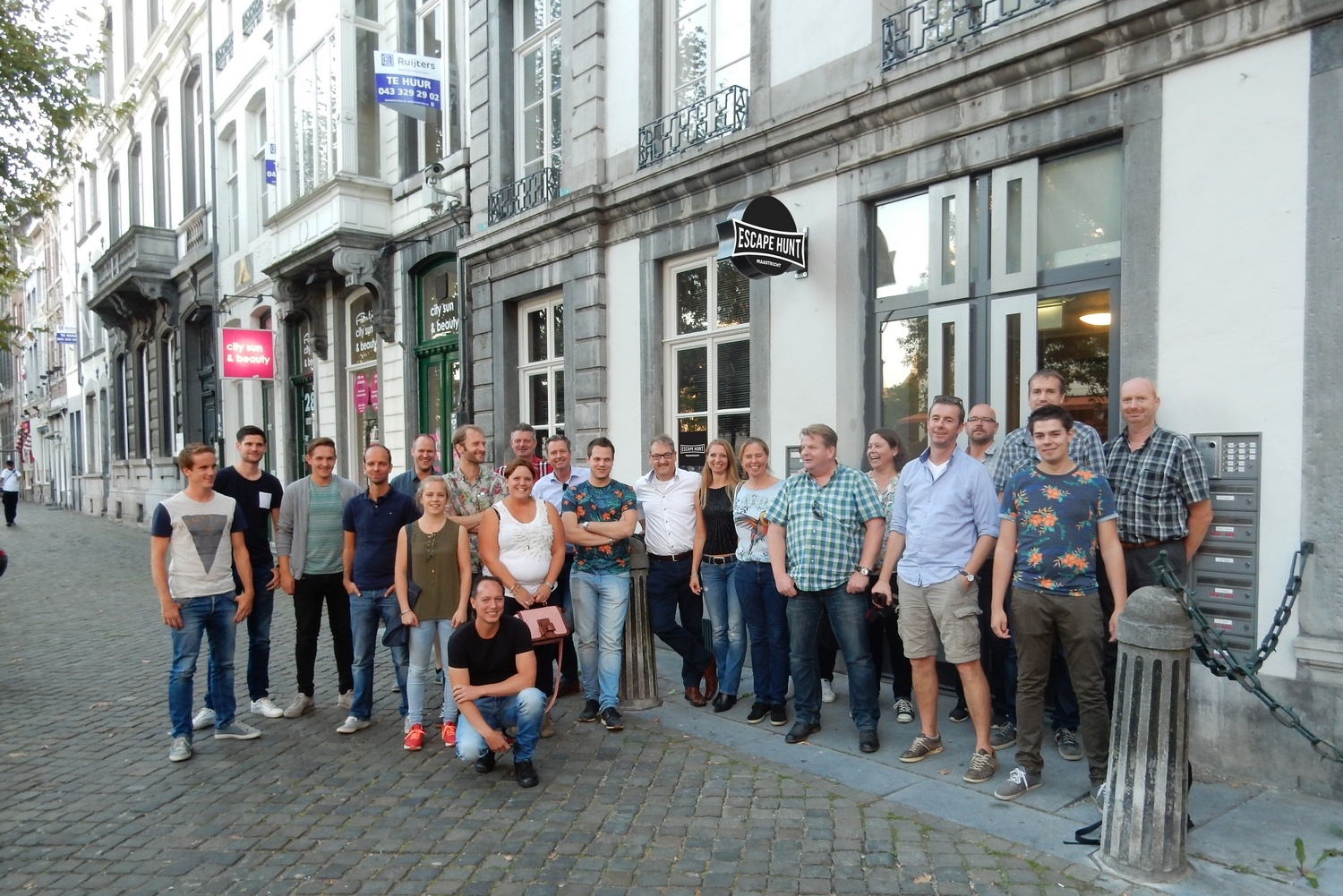 Escape room spelers - Escape Hunt Maastricht