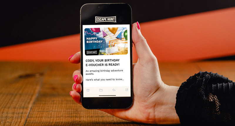 Birthdays e-voucher